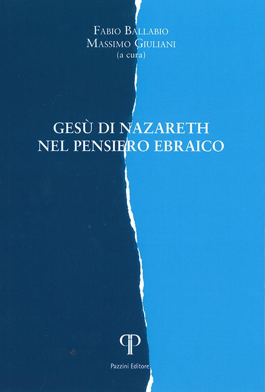 Gesù di Nazareth nel pensiero ebraico - copertina