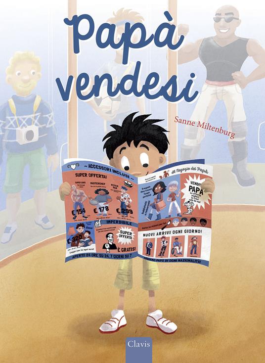 Papà vendesi. Ediz. illustrata - Sanne Miltenburg - copertina