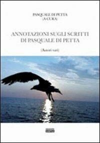 Annotazione sugli scritti di Pasquale Di Petta - copertina