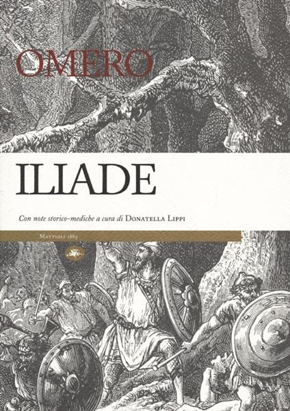 Iliade. Con note storico-mediche - Omero - copertina