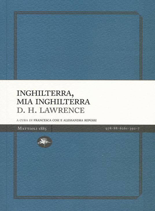 Inghilterra, mia Inghilterra - D. H. Lawrence - copertina