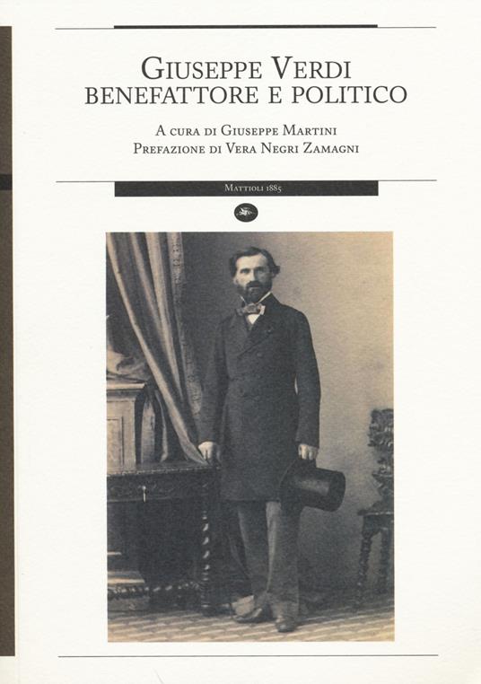 Giuseppe Verdi benefattore e politico - copertina