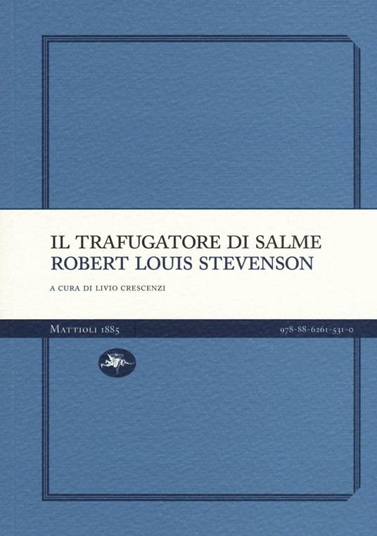 trafugatore - Robert Louis Stevenson - copertina