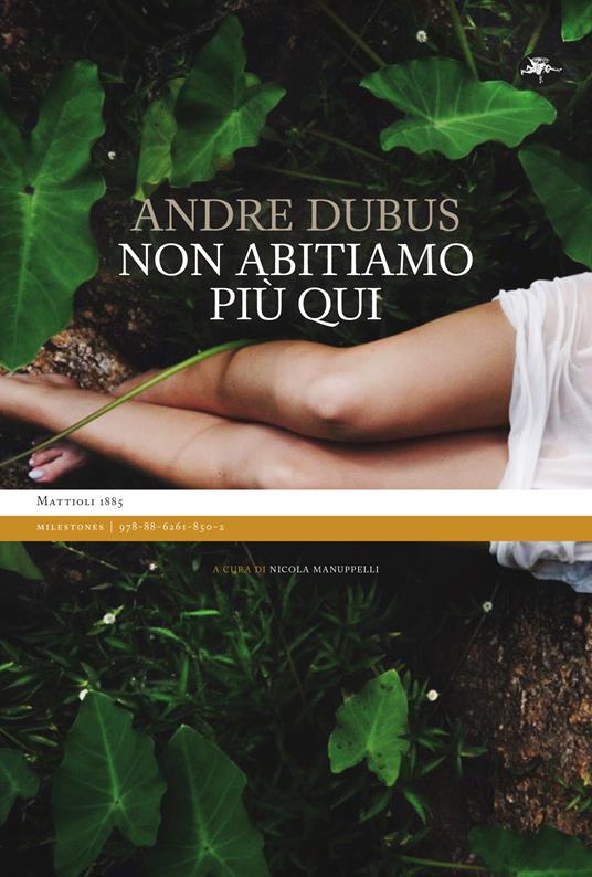 Non abitiamo più qui - Andre Dubus - copertina