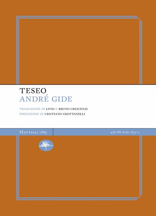 Teseo. Nuova ediz. - André Gide - copertina