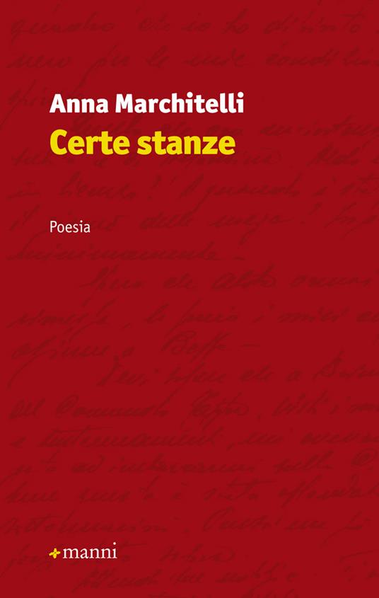 Certe stanze - Anna Marchitelli - copertina