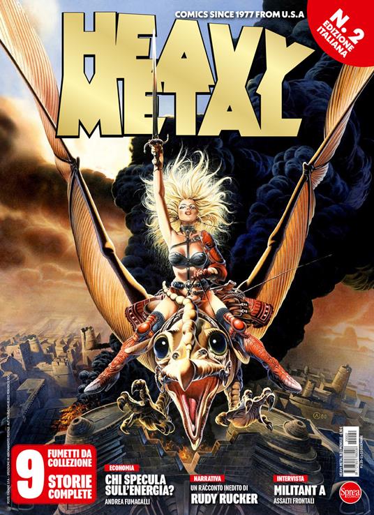 Heavy Metal. The world greatest illustrated magazine (2022). Vol. 2 - copertina