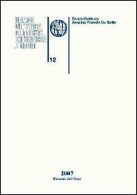 Quaderni dell'Istituto di linguistica dell'Università degli studi di Urbino. Vol. 12 - Annalisa Franchi De Bellis,Sanzio Balducci - copertina