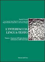 L' interfaccia lingua-testo. Natura e funzioni dell'articolazione informativa dell'enunciato