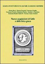 Nuove acquisizioni di Saffo e della lirica greca