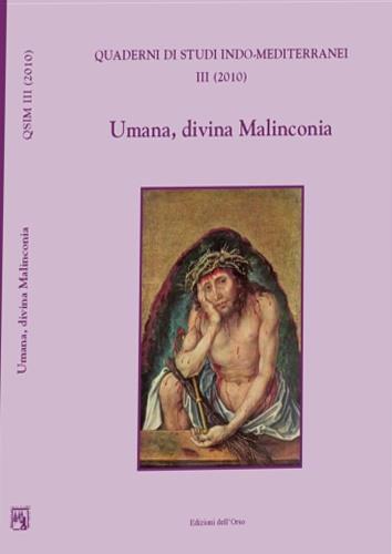 Umana, divina malinconia - copertina