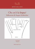 Che cos'è la lingua? Riflessioni di August Schleicher. Ediz. critica