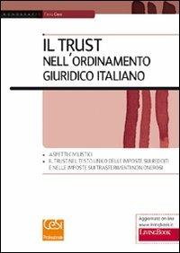 Il Trust nell'ordinamento giuridico italiano - Fabio Ciani - copertina