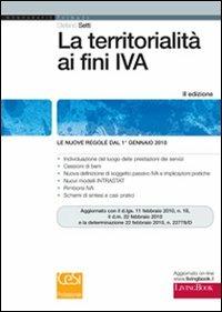 La territorialità ai fini IVA - Stefano Setti - copertina