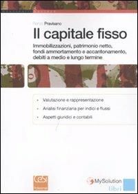 Il capitale fisso - Renzo Pravisano - copertina