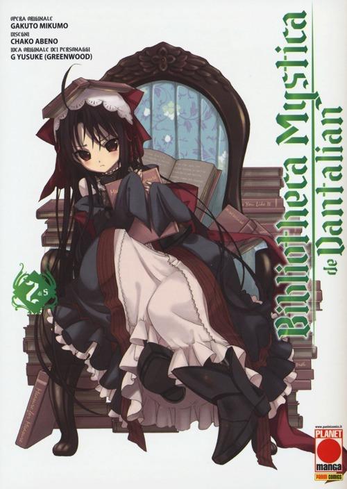 Bibliotheca mystica de Dantalian. Vol. 2 - Mikumo Gakuto,Abeno Chako - copertina