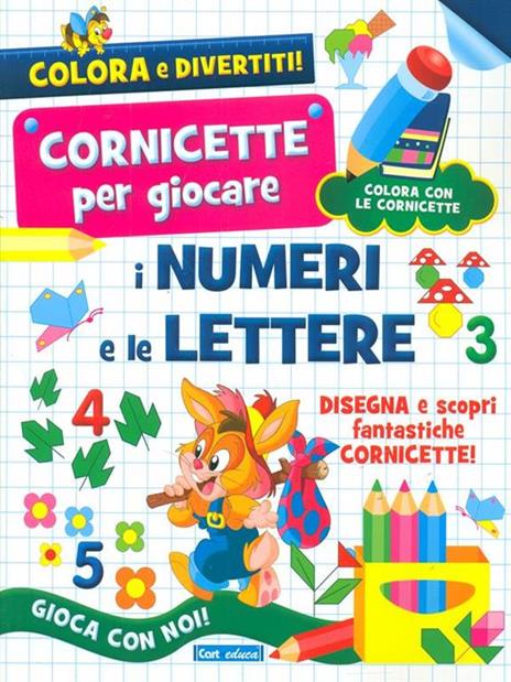 I numeri e le lettere. Ediz. illustrata - copertina