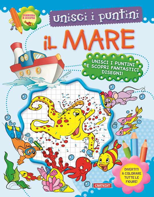 Il mare. Unisci i puntini - copertina