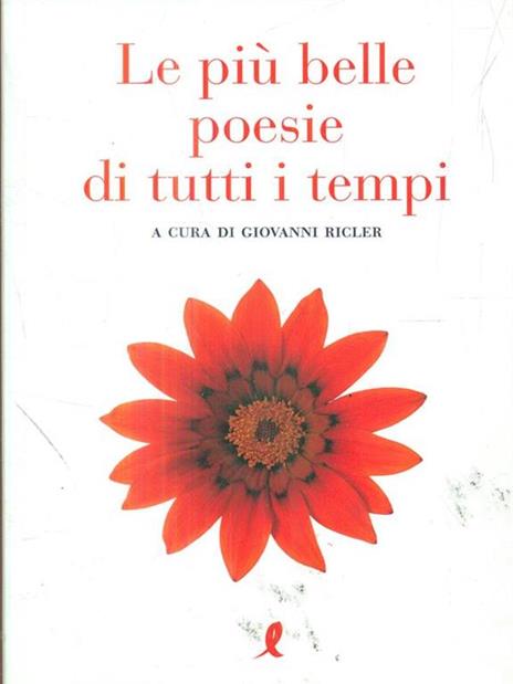 Le più belle poesie di tutti i tempi - Giovanni Ricler - copertina