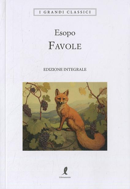 Favole. Testo greco a fronte. Ediz. integrale - Esopo - copertina