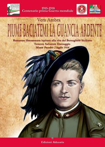 Piume baciatemi la guancia ardente - Vera Ambra - copertina