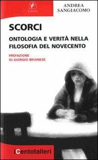 Scorci. Ontologia e verità nella filosofia del Novecento - Andrea Sangiacomo - copertina