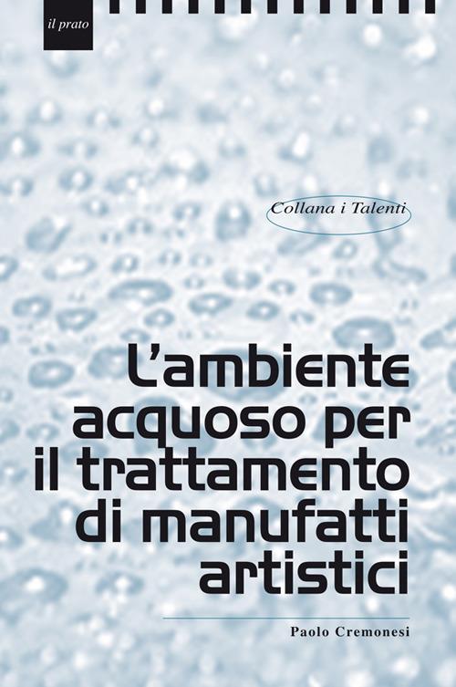 L'ambiente acquoso per il trattamento di manufatti artistici - Paolo Cremonesi - copertina