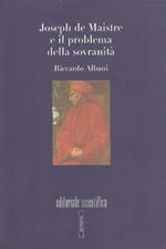 Joseph De Maistre e il problema della sovranità