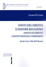 Fonti del diritto e fattore religioso. Aspetti di diritto costituzionale comparato. Israele, Iran, Città del Vaticano