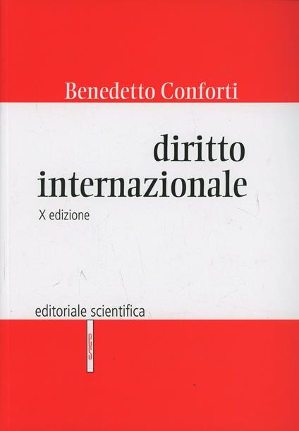 Diritto internazionale - Benedetto Conforti - copertina