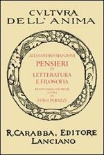 Pensieri di letteratura e filosofia tratti dalle sue prose