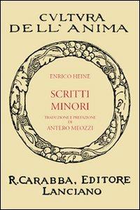 Scritti minori - Heinrich Heine - copertina