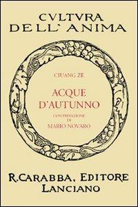 Acque d'autunno - Zhuang-zi - copertina