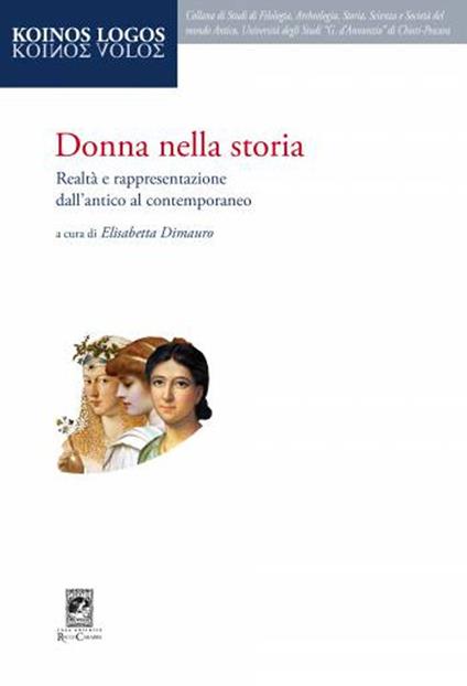 Donna nella storia. Realtà e rappresentazione dall'antico al contemporaneo - copertina