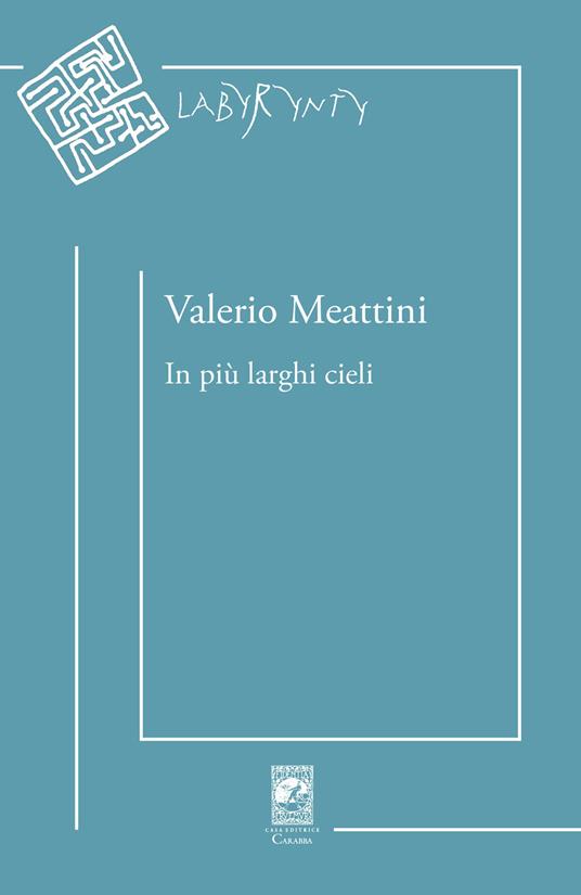 In più larghi cieli - Valerio Meattini - copertina