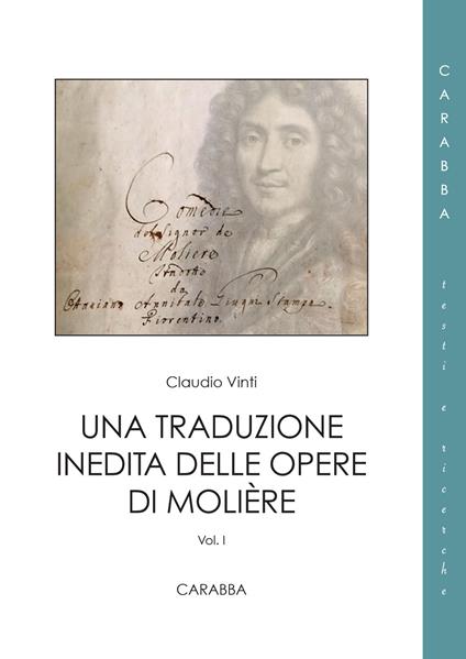 Una traduzione inedita delle opere di Molière. Vol. 1/2 - Claudio Vinti - copertina