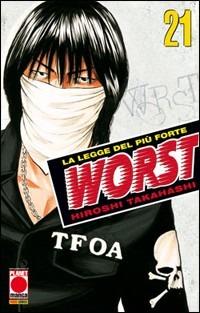 Worst. Vol. 21 - Hiroshi Takahashi - copertina