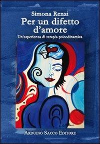 Per un difetto d'amore - Simona Renzi - copertina