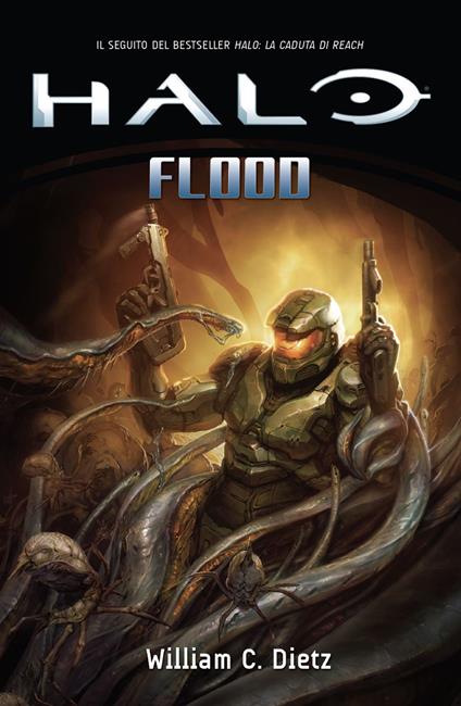 Halo. Flood - William C. Dietz - copertina