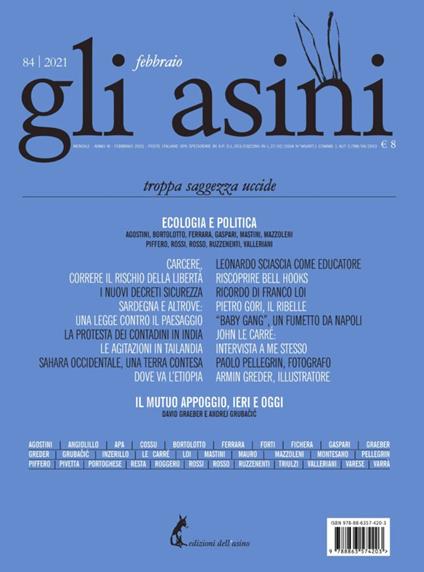 Gli asini. Rivista di educazione e intervento sociale (2021). Vol. 84 - David Graeber - ebook