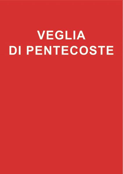 Veglia di Pentecoste - copertina