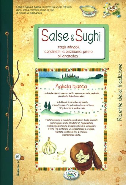 Salse e sughi. Quaderni di cucina - copertina