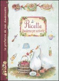 Ricette. Quaderno per scriverle - copertina