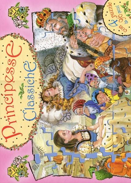 Principesse classiche. Libro puzzle. Ediz. illustrata - copertina