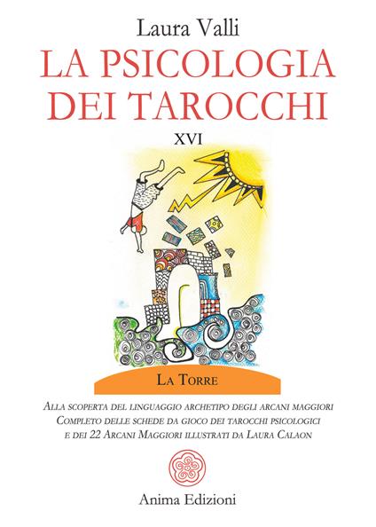 La psicologia dei tarocchi. Alla scoperta del linguaggio archetipo degli arcani maggiori. Completo delle schede da gioco dei tarocchi psicologici. Con 22 Carte - Laura Valli - copertina