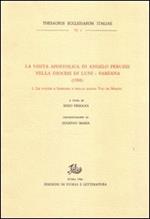 La visita pastorale di Angelo Peruzzi nella diocesi di Luni-Sarzana (1584). Vol. 1: Le visite a Sarzana e nella bassa Val di Magra.