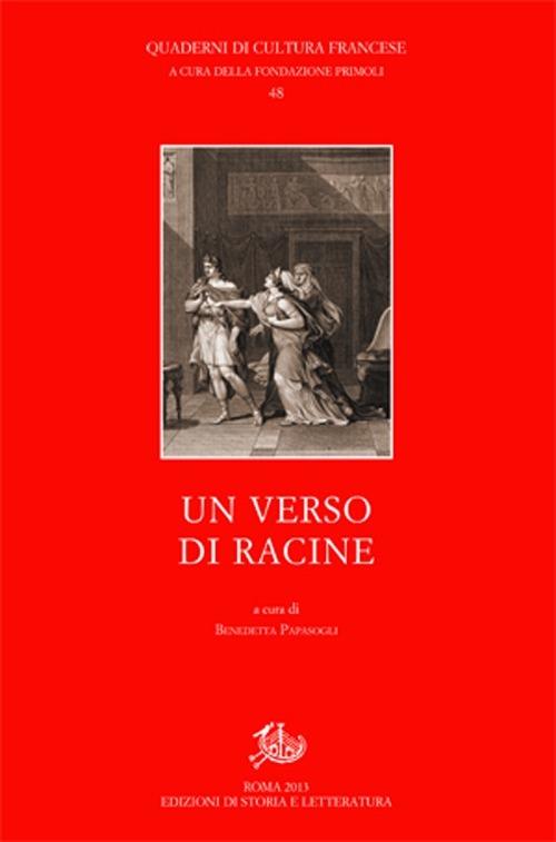 Un verso di Racine - copertina