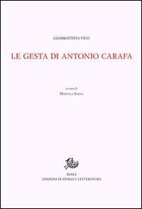 Opere di Giambattista Vico. Vol. 2\2: Le gesta di Antonio Carafa. - Giambattista Vico - copertina