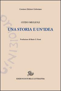 Una storia e un'idea - Guido Miglioli - copertina