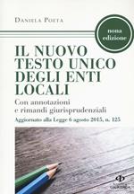 Il nuovo testo unico degli enti locali. Con annotazioni e rimandi giurisprudenziali